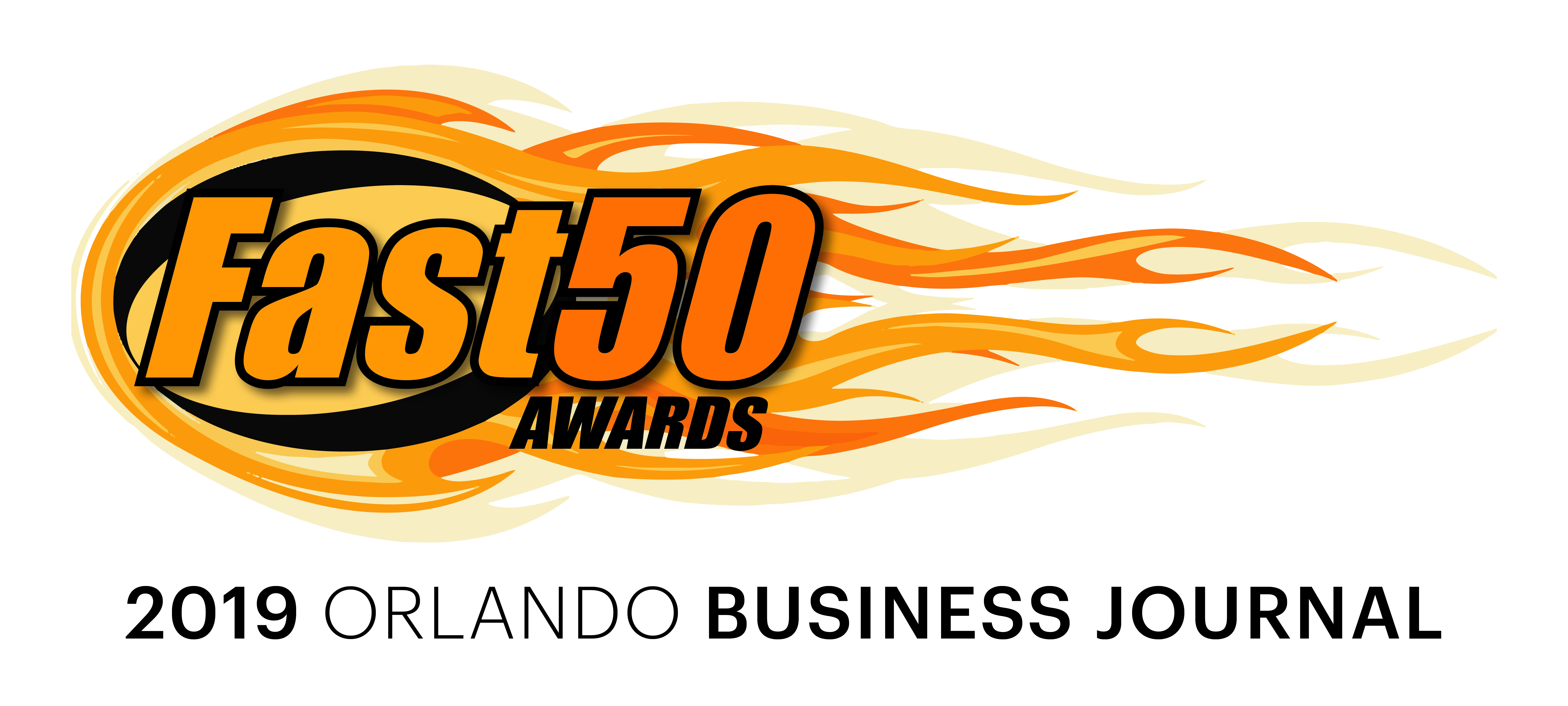 Orlando Business Journal's 2019 Central Florida Fast 50 Logo