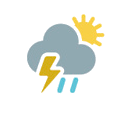 Friday 6/21 Weather forecast for Pilcante, Ala, Italy, Thunderstorm with rain